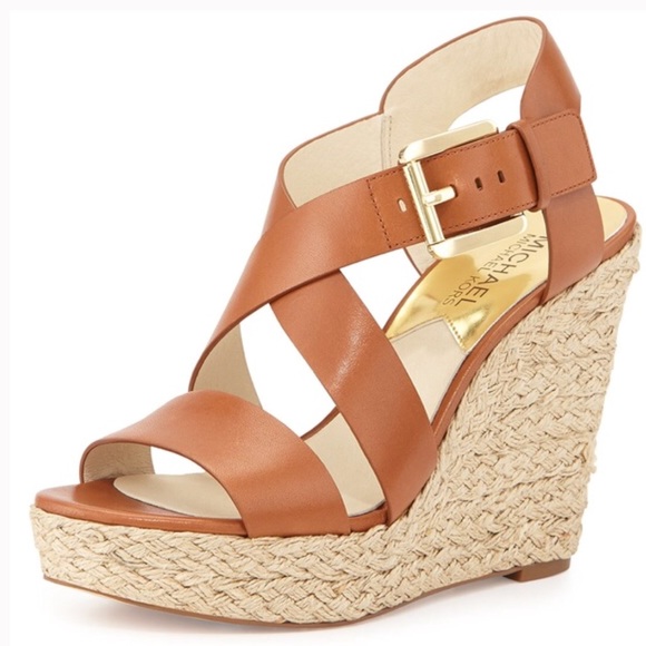 michael kors espadrille wedges